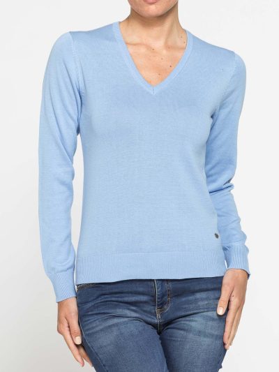 ЖЕНСКИЙ СВИТЕР  V-NECK
